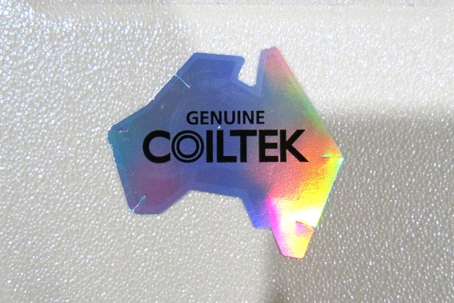 Coiltek anti counterfeit